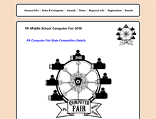 Tablet Screenshot of middleschoolcomputerfair.org